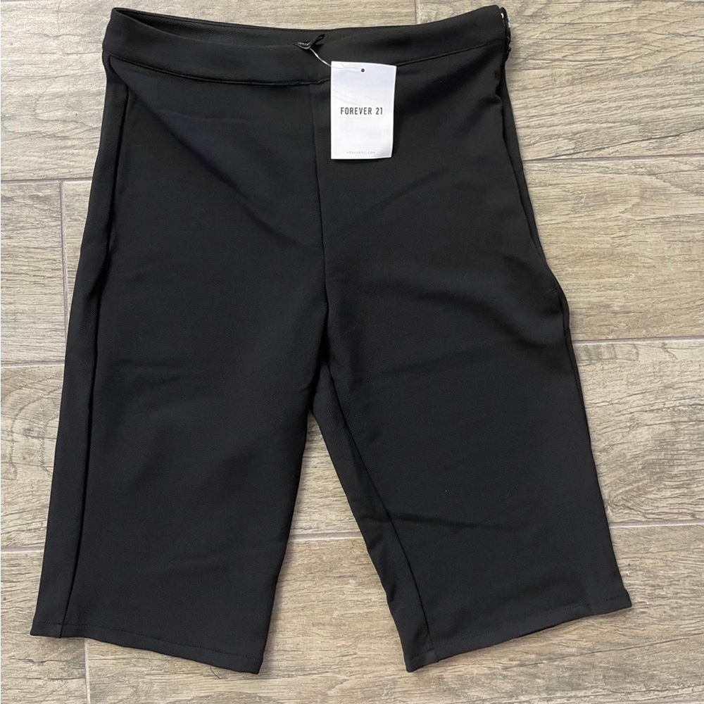 NWT forever 21 biker shorts SMALL